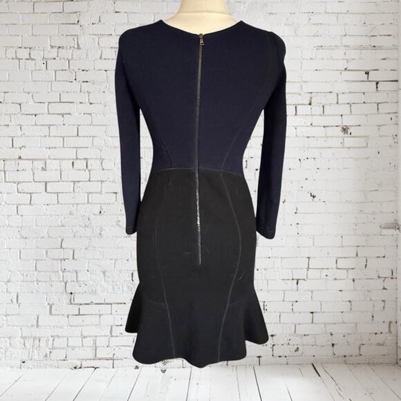 Aquilano Rimondi Italy Dress Black Gray Sz EU 40 Fits like a US 4 Long Sleeves - Picture 5 of 9